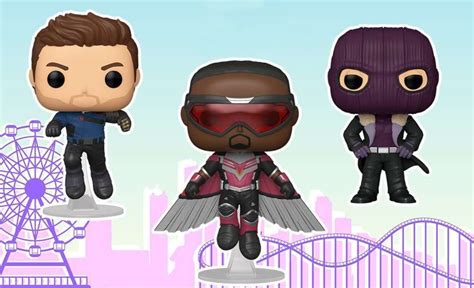 The falcon and the winter soldier is an upcoming american television miniseries created by malcolm spellman for the streaming service disney+. The Falcon and the Winter Soldier: ecco i Funko Pop! della ...