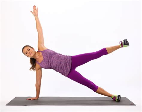 Side Plank With Leg Lift Left Side Strength Training Routine Abs