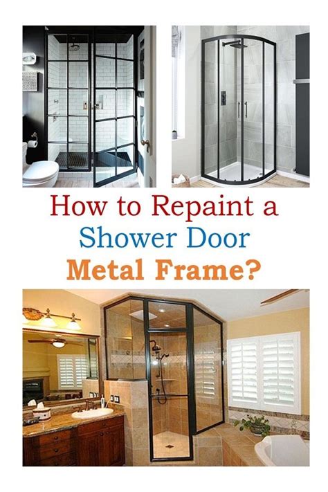 How To Repair And Repaint A Metal Shower Door Frame Artofit