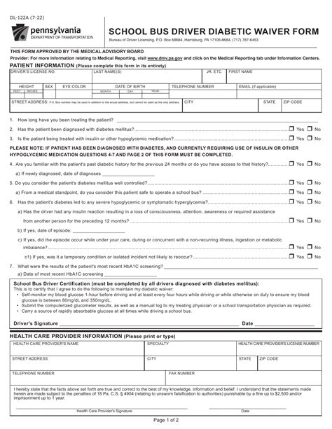 Form Dl 122a Fill Out Sign Online And Download Fillable Pdf