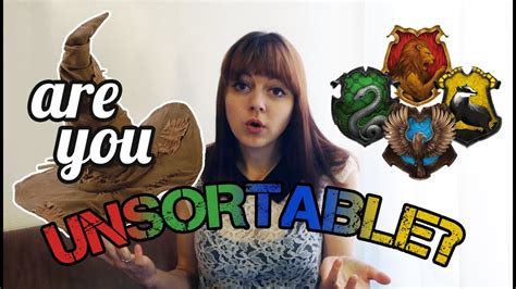 Hogwarts Houses Are You Unsortable Youtube