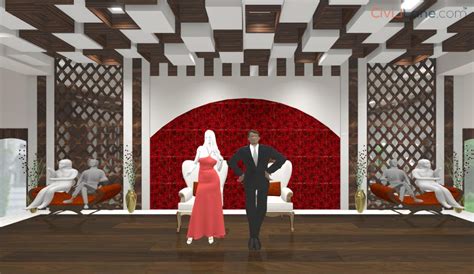 Banquet Hall 3d Interior Design 1 Civillane