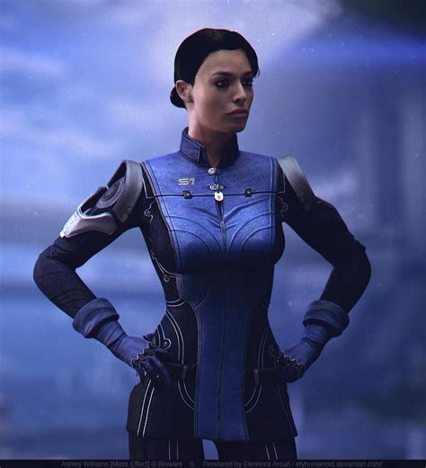 Me3 Ashley With Me1 Look Mass Effect Ashley Mass Effect Mass Effect