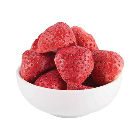 Freeze Dried Strawberries Whole 100gm Inspired Ingredients