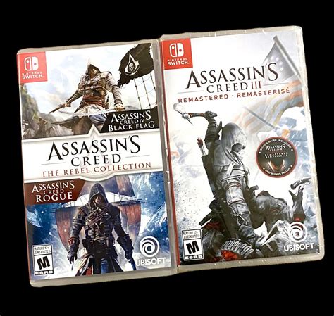 Assassin S Creed Game Bundle Lot Rebel Collection Iii Remastered