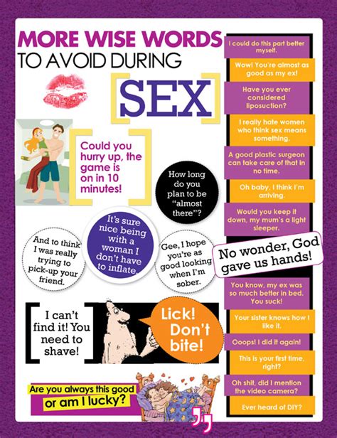 Things You Should Avoid Saying During Sex Free Nude Porn Photos