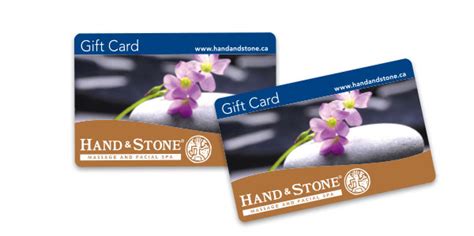 Spa T Cards Hand And Stone Massage And Facial Spa
