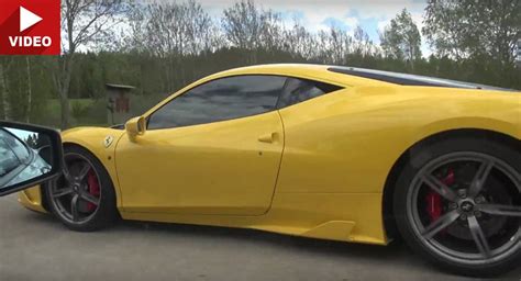 It is not only significantly more powerful but also more efficient than. Ferrari 458 Speciale Meets 430 Scuderia In Drag Race ...
