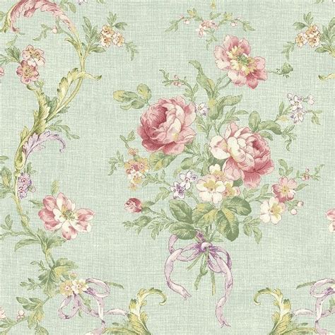 Elegant Floral Wallpaper Collection For Cottage Chic Decor