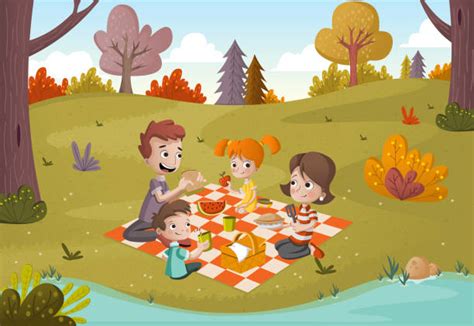Best Spring Picnic Illustrations Royalty Free Vector Graphics And Clip