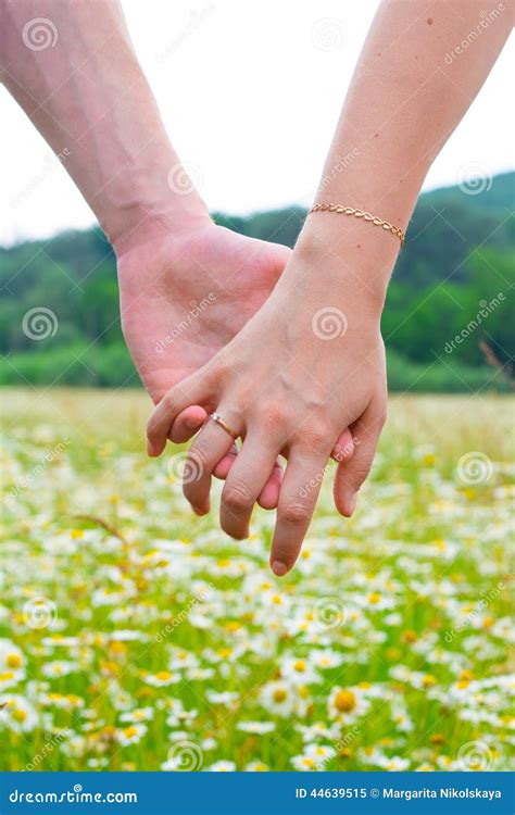 Close Up Of Joined Hands Stock Image Image Of Love Fondness 44639515
