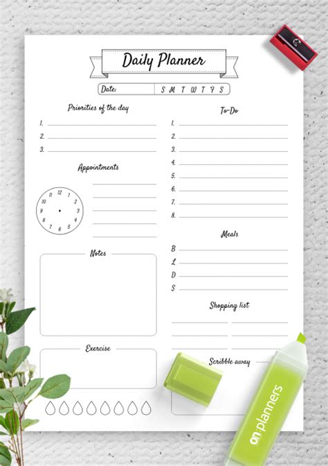 Aesthetic Study Planner Aesthetic Schedule Template Free Class