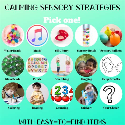 All About Me Sensory Activities