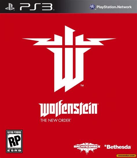 Wolfenstein The New Order Ps3 Front Cover