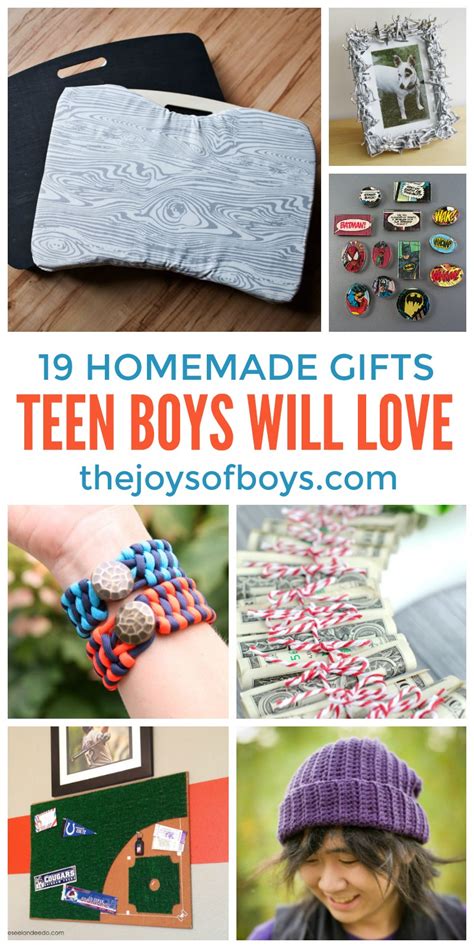 Check out this list to find the perfect gift for the football player, coach, or fan in your life. DIY Gifts Teen Boys Will Love - Homemade Gifts For Teen Boys