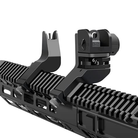 Buy 45 Degree Front And Rear Backup Iron Sights Rapid Transition Backup