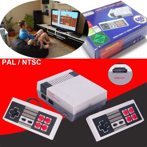 Classic Tv Video Game Console 2 Childhood Built In 600 Game For Nes