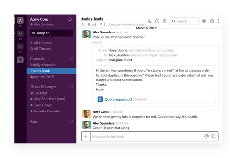 Send Email To Slack Slack Tips Slack