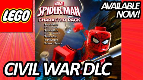 Lego Marvels Avengers Civil War Spider Man Dlc Available Now Free レゴ