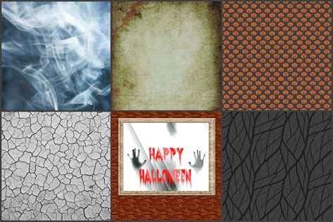 Halloween Creepy And Gory Digital Paper Bundle 303033 Patterns