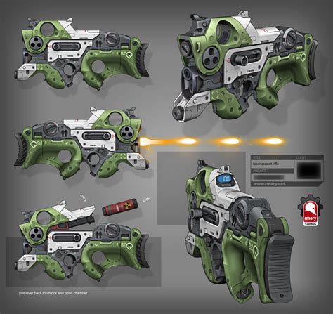 Kris Thaler Laser Assault Rifle