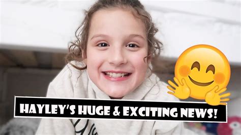 Hayley S Huge Exciting News WK Bratayley YouTube