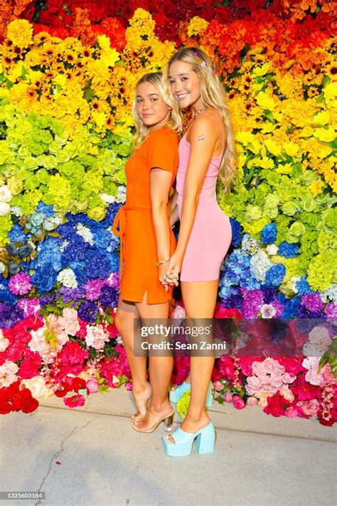 Olivia Dunne And Olivia Ponton Attend Alice Olivia Celebrates Pride