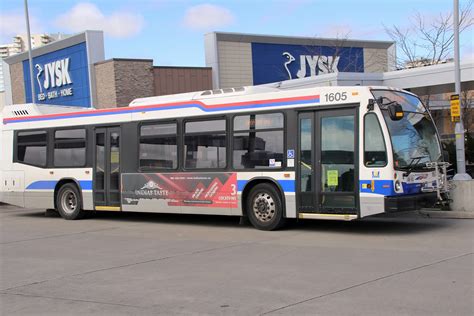 Brampton Transit 1605 Novabus Lfs Bus At Brampton Gateway Flickr