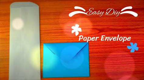 How To Make Paper Envelope Easy Diy 5 Min Crafts Paper Envelope