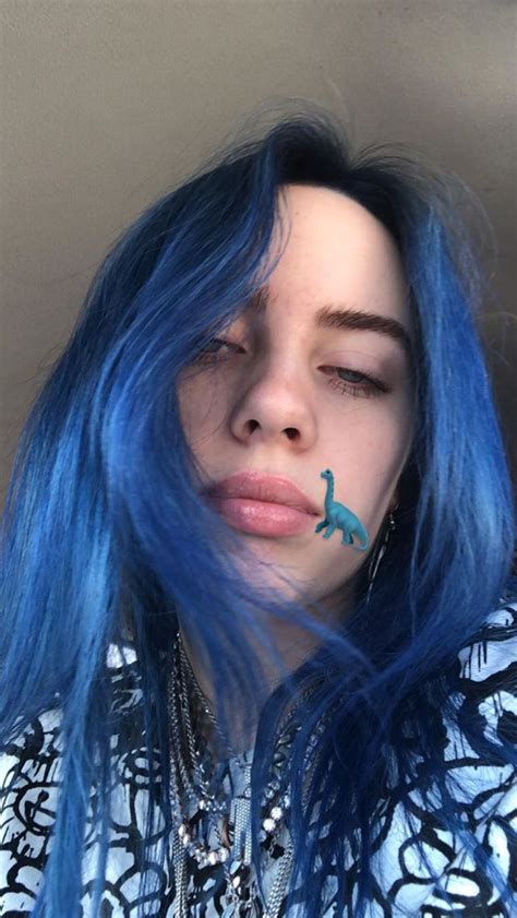 Blue Hair🦕💙💙💙 Billie Billie Eilish Blue Hair