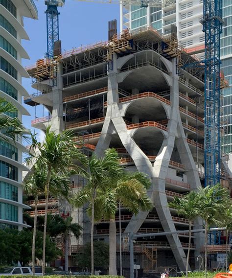 1000 Museum By Zaha Hadid Takes Shape In Miami