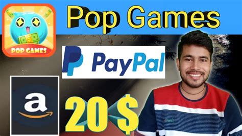 6 apps that will pay you via paypal money for free. 20$ PayPal cash + Amazon gift card app || Pop Games app ...