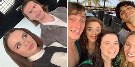 Pictures Of The Kissing Booth 2 Cast Hanging Out Popsugar Celebrity