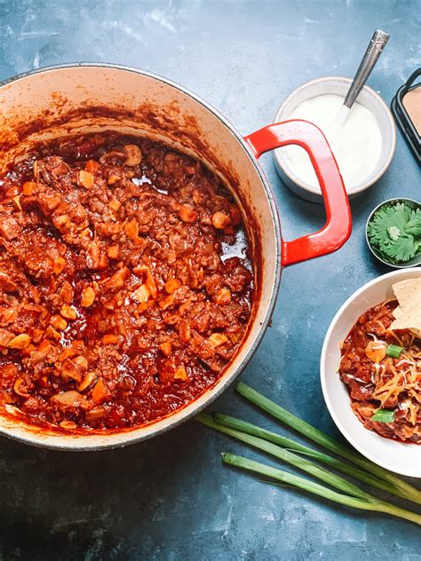 Ground Beef And Sausage Chili Mince Republic