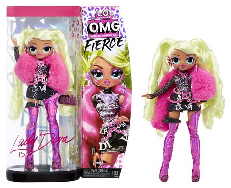 Buy Lol Surprise Omg Fierce Lady Diva Fashion Doll With 15 Surprises Including Outfits And