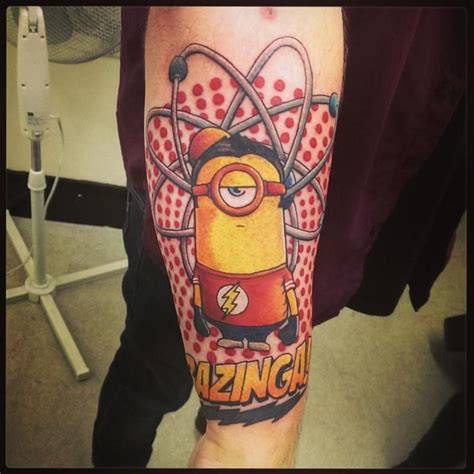 Big Bang Theory X Minions Minion Tattoo Funny Tattoos Tattoos