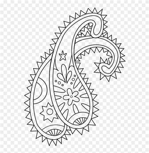 Free Printable Paisley Mandala Coloring Pages Coloring Pages