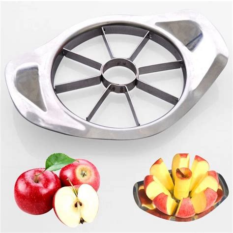Kitchen Gadgets Stainless Steel Apple Cutter Slicer Vegetable Fruit