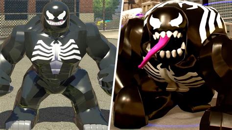 Venom Evolution In Lego Videogames Youtube
