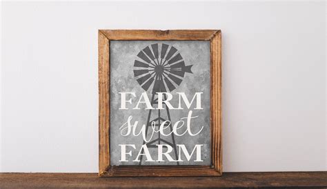 Farm Sweet Farm printable farm sweet farm sign farm sign 