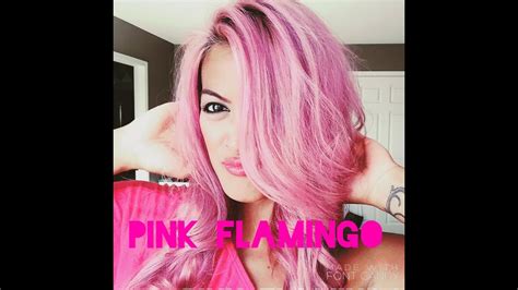 Pink Flamingo Hair Tutorial Youtube