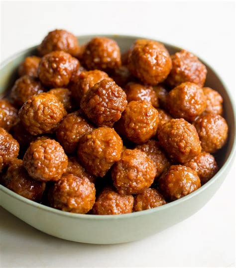 Slow Cooker Sweet And Spicy Buffalo Meatballs Wholesomelicious