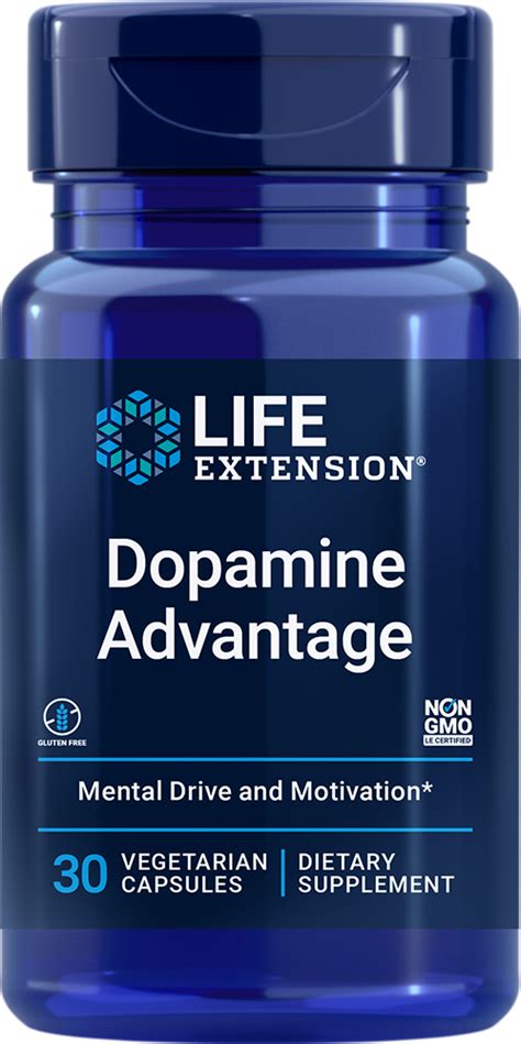 Dopamine Advantage 60 Vegetarian Capsules Life Extension