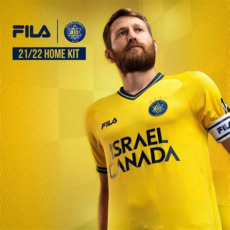 Maccabi Tel Aviv 2021 22 Fila Home Shirt 2122 Kits Football Shirt Blog