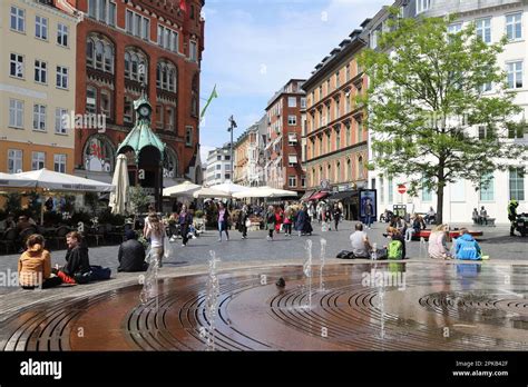 Copenhagen Denmark Kultorvet Stock Photo Alamy