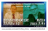bijgepraat over Duitsland, door Hans-Georg Maaßen & Uwe Steimle