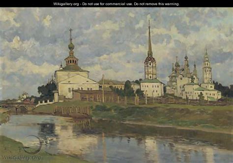 View Of Russian Church Perm Aleksandr Vladimirovich Makovsky