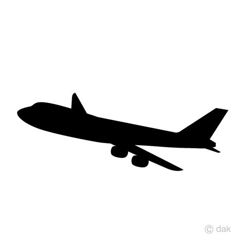 Airplane Silhouette Clipart Simple Free 10 Free Cliparts Download