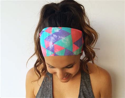 Yoga Headband Fitness Headband Running Headband Prism Etsy Workout