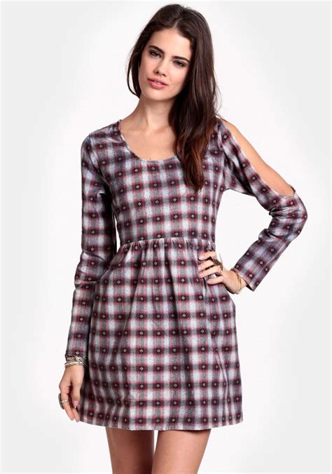 Easy Going Plaid Dress By Minkpink At Threadsence Threadsence Plaid
